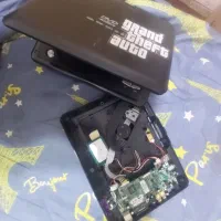 پخشکننده DVD CYBER خراب برای قطعات یا تعمیر