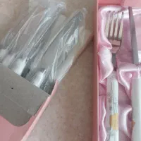 چاقو و چنگال میوه خوری MGS آلمانی سرامیکی|ظروف سرو و پذیرایی|تاکستان, |دیوار