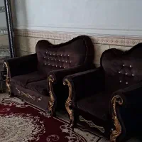 آینه شمعدان و مبل عسلی|مبلمان خانگی و میز عسلی|همدان, |دیوار