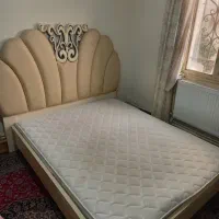 تخت خواب دونفره نفره با تشک طبی