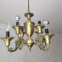 فروش ۳ عدد لوستر برنجی
