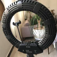 رینگ لایت با کیفیت و کاملا نو|دوربین عکاسی و فیلمبرداری|قم, پردیسان|دیوار