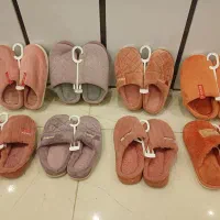 دمپایی تدی/ترک وارداتی/دور دوخت