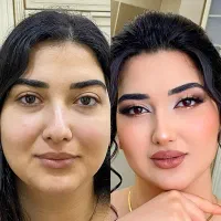 میکاپ و شنیون عروس|خدمات آرایشگری و زیبایی|رشت, گلسار|دیوار