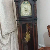 ساعت  ایستاده تمام چوب