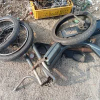 دو عدد موتور گازی یک عدد دوچرخه کرسی اصل|موتورسیکلت|رشت, پاستوریزه|دیوار