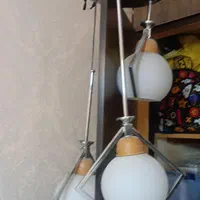 لوستر سه شاخه آویز