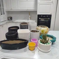 گلدون سرامیکی همش۴۰۰|حراج|محمدشهر, محمدشهر|دیوار