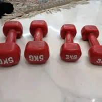 جفت دمبل پنج و سه کیلویی