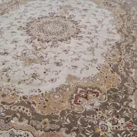 فرش ماشینی 12متری و 9متری کرم