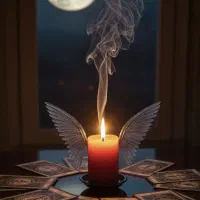 فال تاروت وقهوه و شمع تراپی وسرکتاب