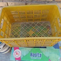 جعبه پلاستیک ابزاری یک عددسه پایه ودبه.وگلدان