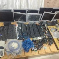 صفحه کامپیوتر ،کیبورد ،موس چاپگر رنگی