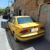 تاکسی سمند فردیس دو گانه  همراه باخط|خودرو سواری و وانت|مشکین‌دشت, |دیوار