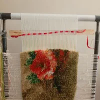دارقالی نیمه بافته