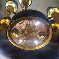 لوستر ۸ شاخه|لوستر و چراغ آویز|طرقبه, |دیوار