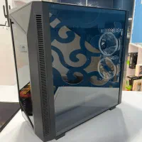 کیس شارکن پنل شیشه ای پنج فن آر جی بی