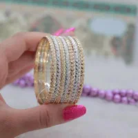 بدلیجات ،النگو زنانه دو رنگ طلاروس|بدلیجات|تبریز, |دیوار