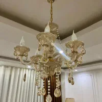 یک جفت لوستر ۶ شاخه|لوستر و چراغ آویز|کرج, شاهین‌ویلا|دیوار