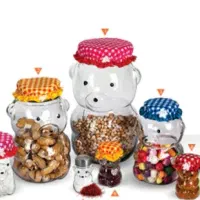 شیشه حبوبات  خرسی بانکه