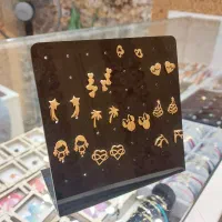گوشواره میخی طلا سبک