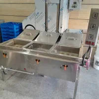 دستگاه سرخکن همه کاره صنعتی ترموستاتیک در حد نو