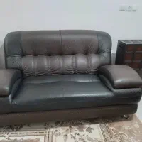 مبل تمام چرم 7 نفره