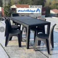 صندلی‌میز پلاستیکی ناصر در طرح و رنگ متنوع