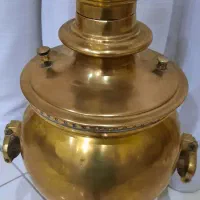 سماور ذغالی روسی ۳ لیتری قدیمی|کلکسیون اشیاء عتیقه|کرج, کوی امامیه|دیوار