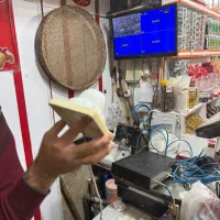 ۴عدد دوربین با دستگاه وسیم اداپتور|دوربین مداربسته|اردبیل, |دیوار