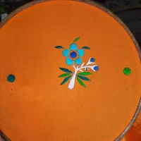 گلدوزی لباس اطلس و مشمر