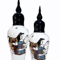 جینجر جار دکوری طرح اسب هرمس