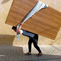 کارگرباربری اسباب کشی شبانه روزی 100تضمینی|خدمات حمل و نقل|شیراز, قالیشویی|دیوار