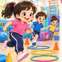 کلاس بازی و ورزش کودکان