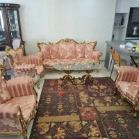 مبلغ استیل ۷ نفره در حد نو|مبلمان خانگی و میز عسلی|تهران, آبشار تهران (دریاچه)|دیوار