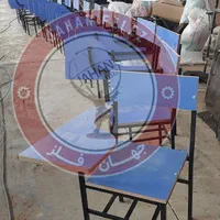 صندلی آموزشی/صندلی دانشجویی/صندلی محصلی چوبی (آبی)|صندلی و نیمکت|رباط‌کریم, |دیوار