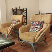 مبل تکنفره پارچه ترک در حد نو|مبلمان خانگی و میز عسلی|تهران, ارم|دیوار