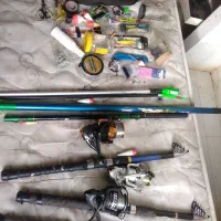 تعدادی لانس چوب و چرخ با کاسی و یدک نقدی یا معاوضه