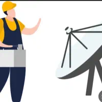 نصاب نصب آنتن و نصب و فروش پایه دیواری تلوزیون