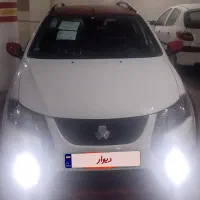 کوئیک GXR-L سفید-قرمز صفر 1403 با ترمز ESC