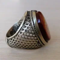 انگشتر مردانه عقیق سلیمانی رکاب نیمه دستساز|جواهرات|ارومیه, |دیوار