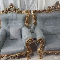 فروش مبل هفت نفره سلطنتی|مبلمان خانگی و میز عسلی|تهران, حسن‌آباد|دیوار
