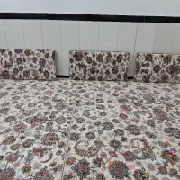 چهار عدد فرش ۶ متری ۷۰۰ شانه و ۶ پشتی|فرش|مریوان, |دیوار