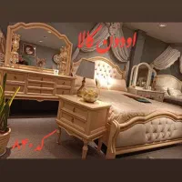 تخت خواب دونفره و سرویس خواب دونفره لوتوس