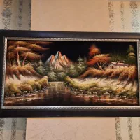 قاب نقاشی زمستان