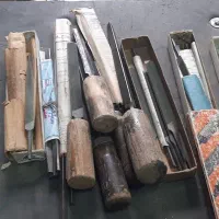 قیچی ورق بر فولادی چکش هویه مسی سوهان آهن و چوب|ابزارآلات|همدان, |دیوار