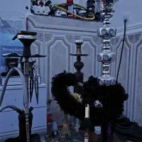 قلیان عربی سوپاپ دار مخزن دار