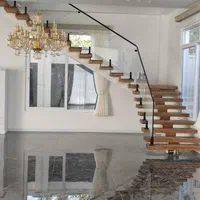 نرده شیشه ای ، جانپناه شیشه ای شیشه آسانسور