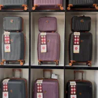 چمدان نشکن pp فول آپشن چهارتایی