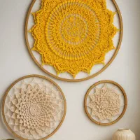 دیوار کوب،ماندلا،مکرومه